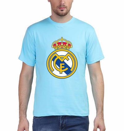Real Madrid Men Half Sleeves T-Shirts-FunkyTeesClub