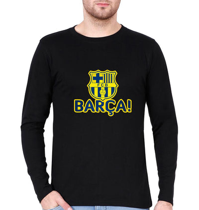 FCB United Men Full Sleeves T-Shirts-FunkyTeesClub