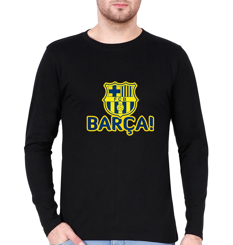 FCB United Men Full Sleeves T-Shirts-FunkyTeesClub