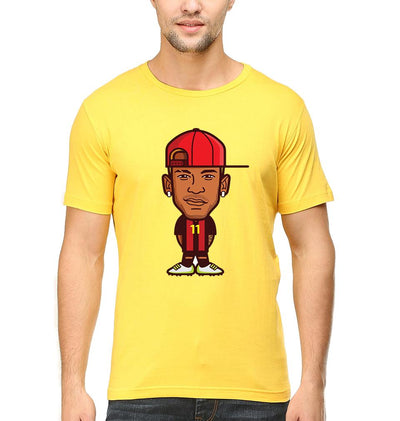Neymar Men Half Sleeves T-Shirts-FunkyTeesClub