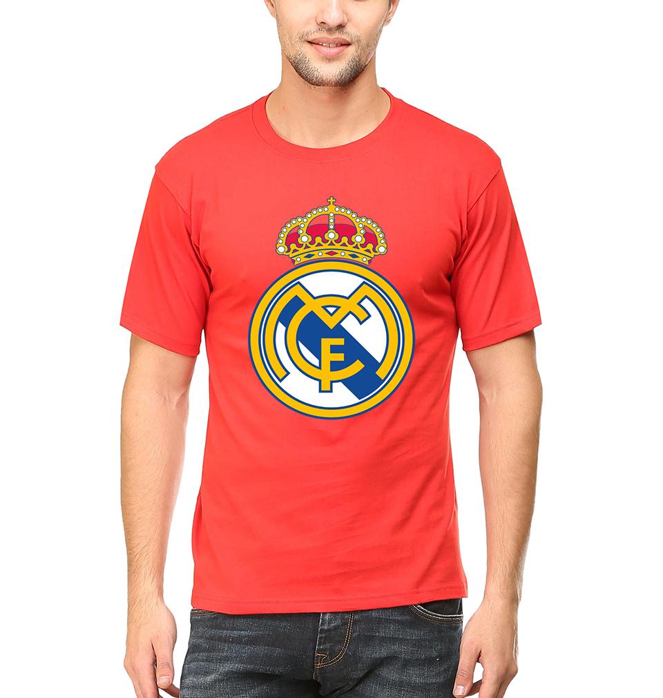 Real Madrid Men Half Sleeves T-Shirts-FunkyTeesClub