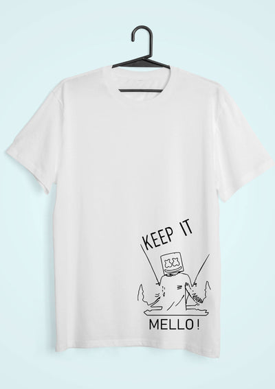 Mello Women Half Sleeves T-shirt- FunkyTeesClub