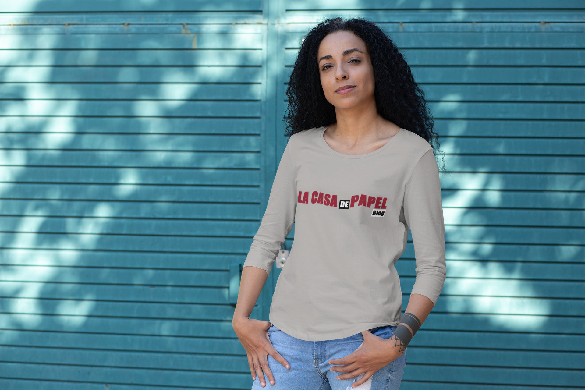 La Casa Da Papel  Money Heist Women Full Sleeves T-Shirts-FunkyTeesClub