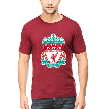 Liverpool Men Half Sleeves T-Shirts-FunkyTeesClub