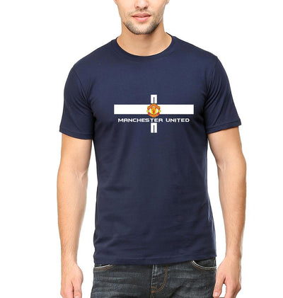 Manchester United Men Half Sleeves T-Shirts-FunkyTeesClub