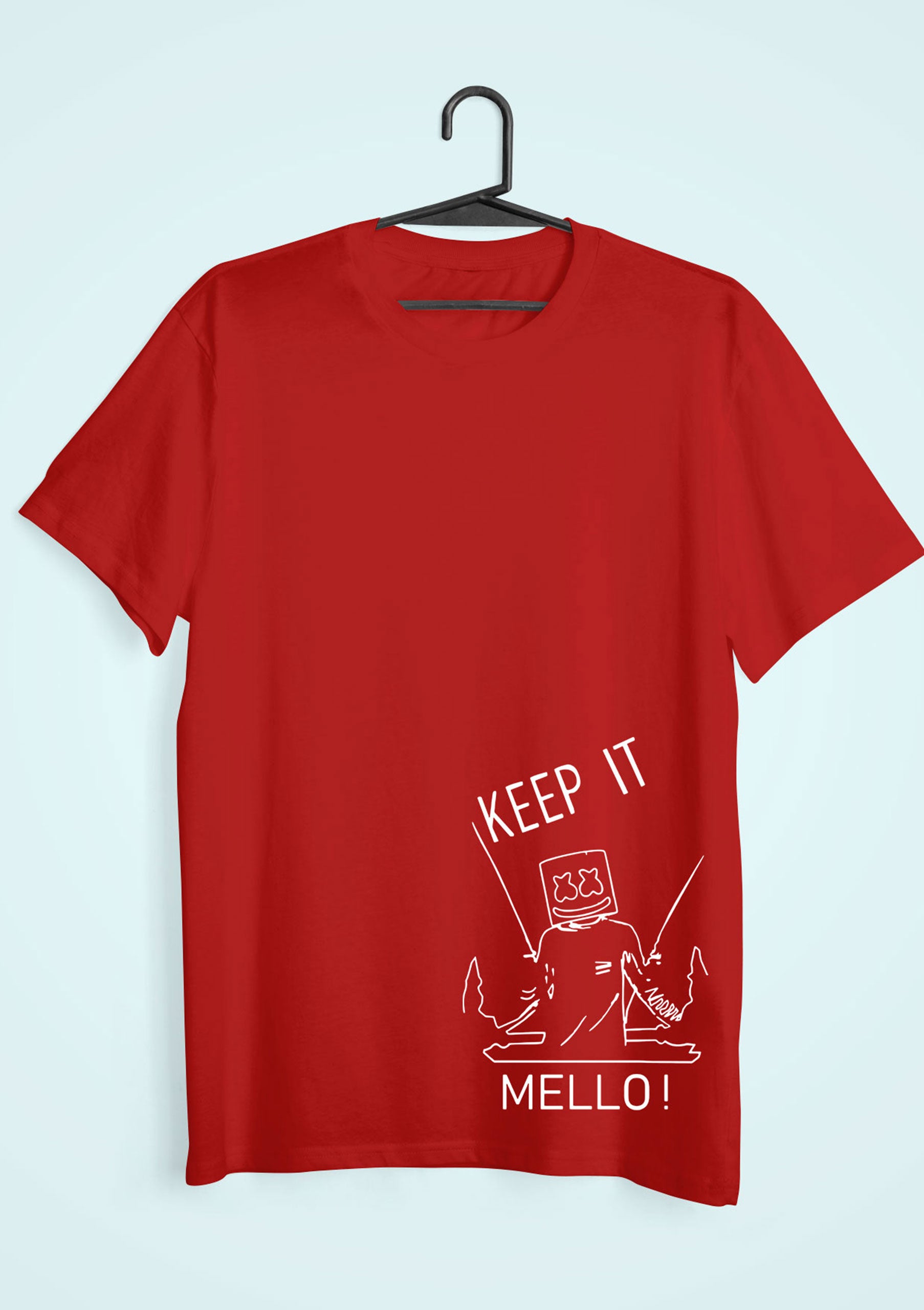 Mello Women Half Sleeves T-shirt- FunkyTeesClub