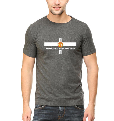 Manchester United Men Half Sleeves T-Shirts-FunkyTeesClub
