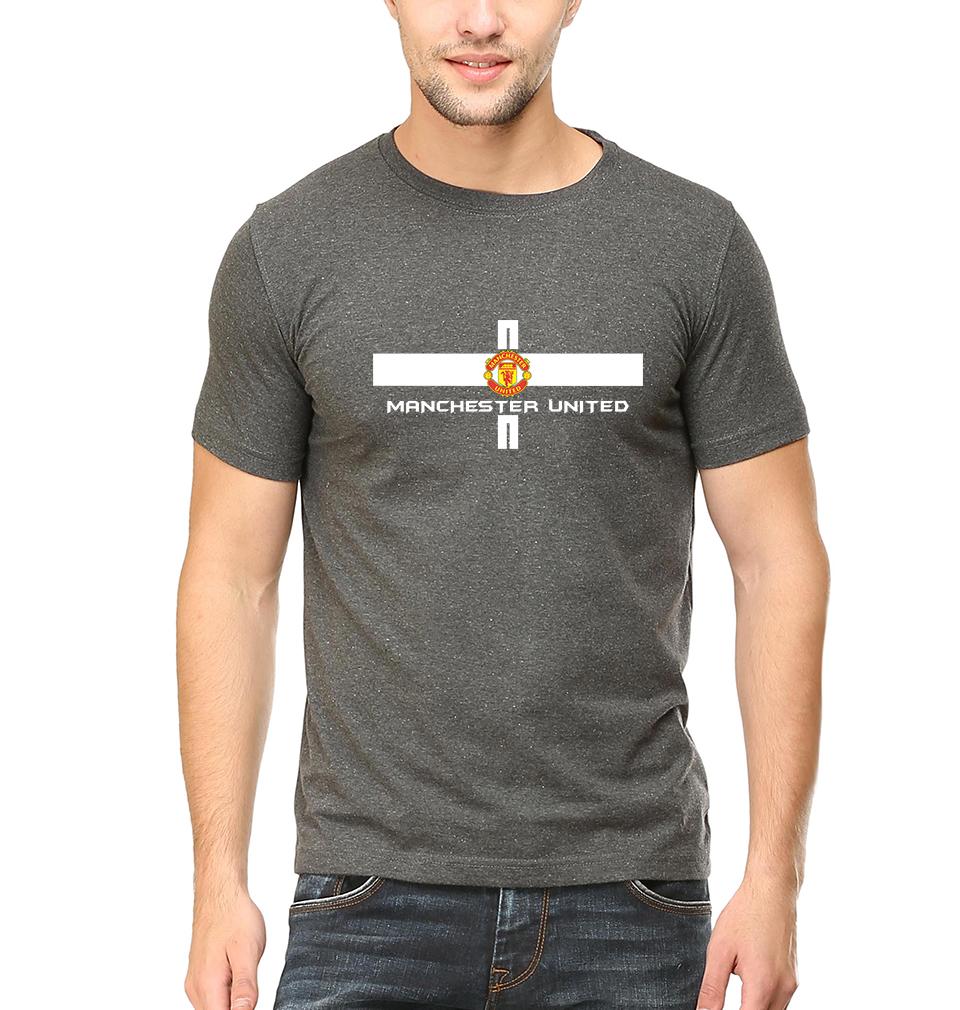 Manchester United Men Half Sleeves T-Shirts-FunkyTeesClub