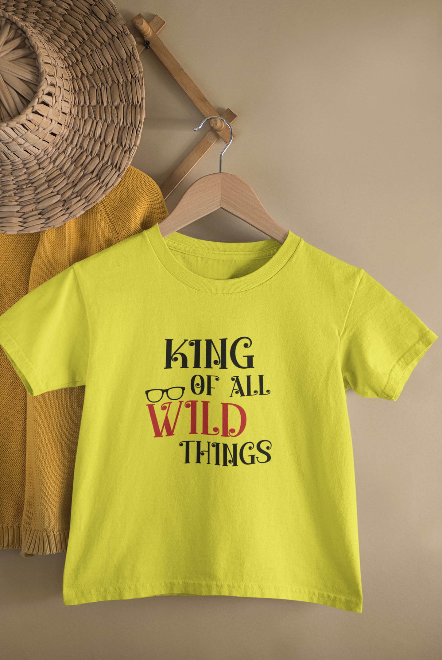 My Boy Is My King Father and Son Yellow Matching T-Shirt- FunkyTeesClub