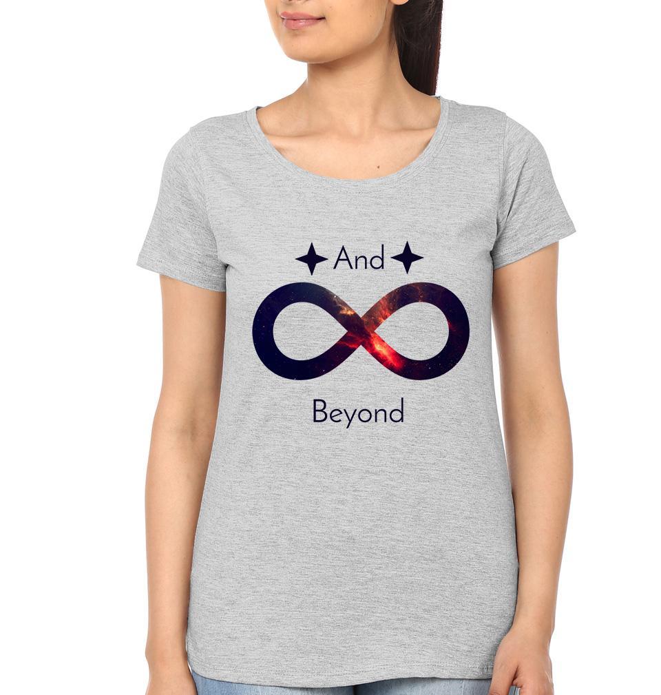 Infinity-Beyond BFF Half Sleeves T-Shirts-FunkyTees
