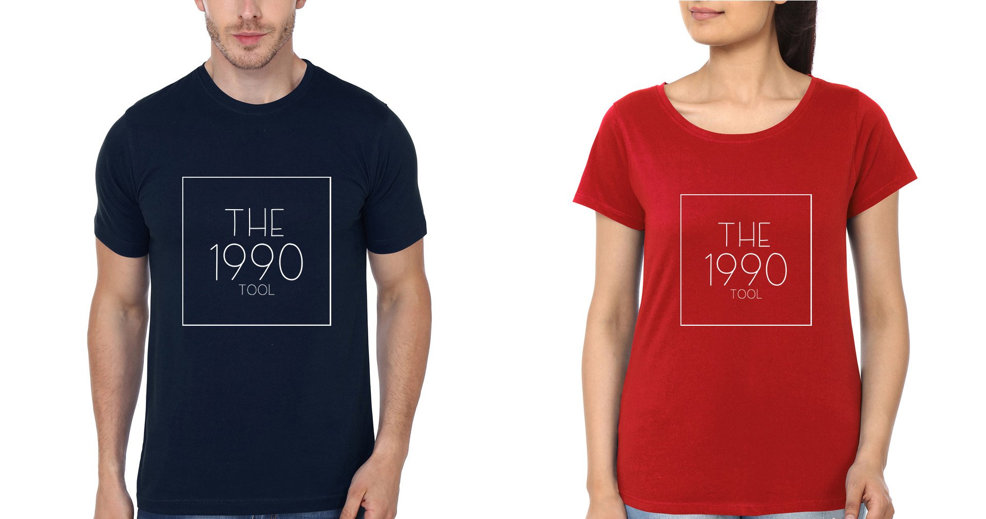 THE BIRTH YEAR TOOL Brother-Sister Half Sleeves T-Shirts -FunkyTees
