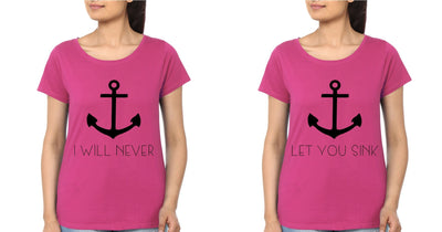 I Will Never BFF Half Sleeves T-Shirts-FunkyTees