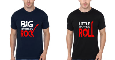 Rock n Roll Brother-Brother Half Sleeves T-Shirts -FunkyTees