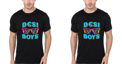 Desi Boys Brother-Brother Half Sleeves Mens T-Shirts -FunkyTeesClub