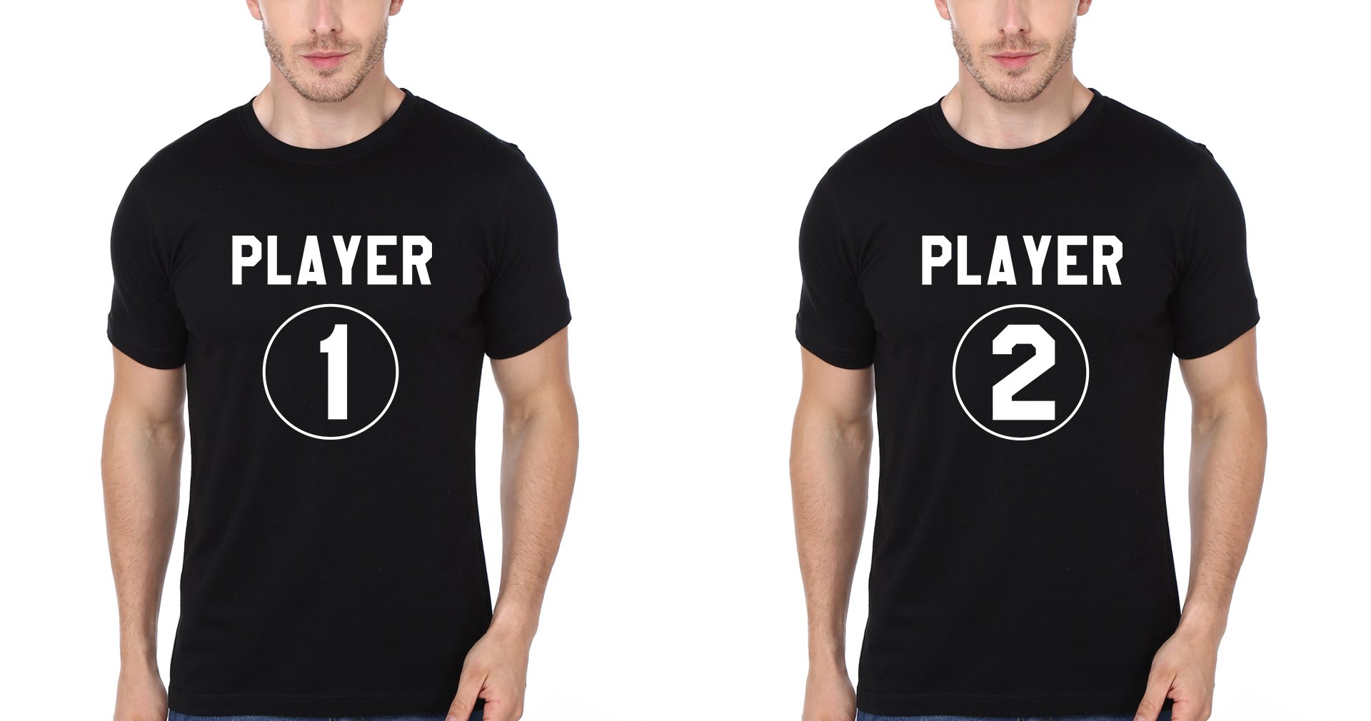 Player Brother-Brother Half Sleeves T-Shirts -FunkyTees
