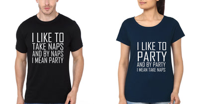 Party BFF Half Sleeves T-Shirts-FunkyTees