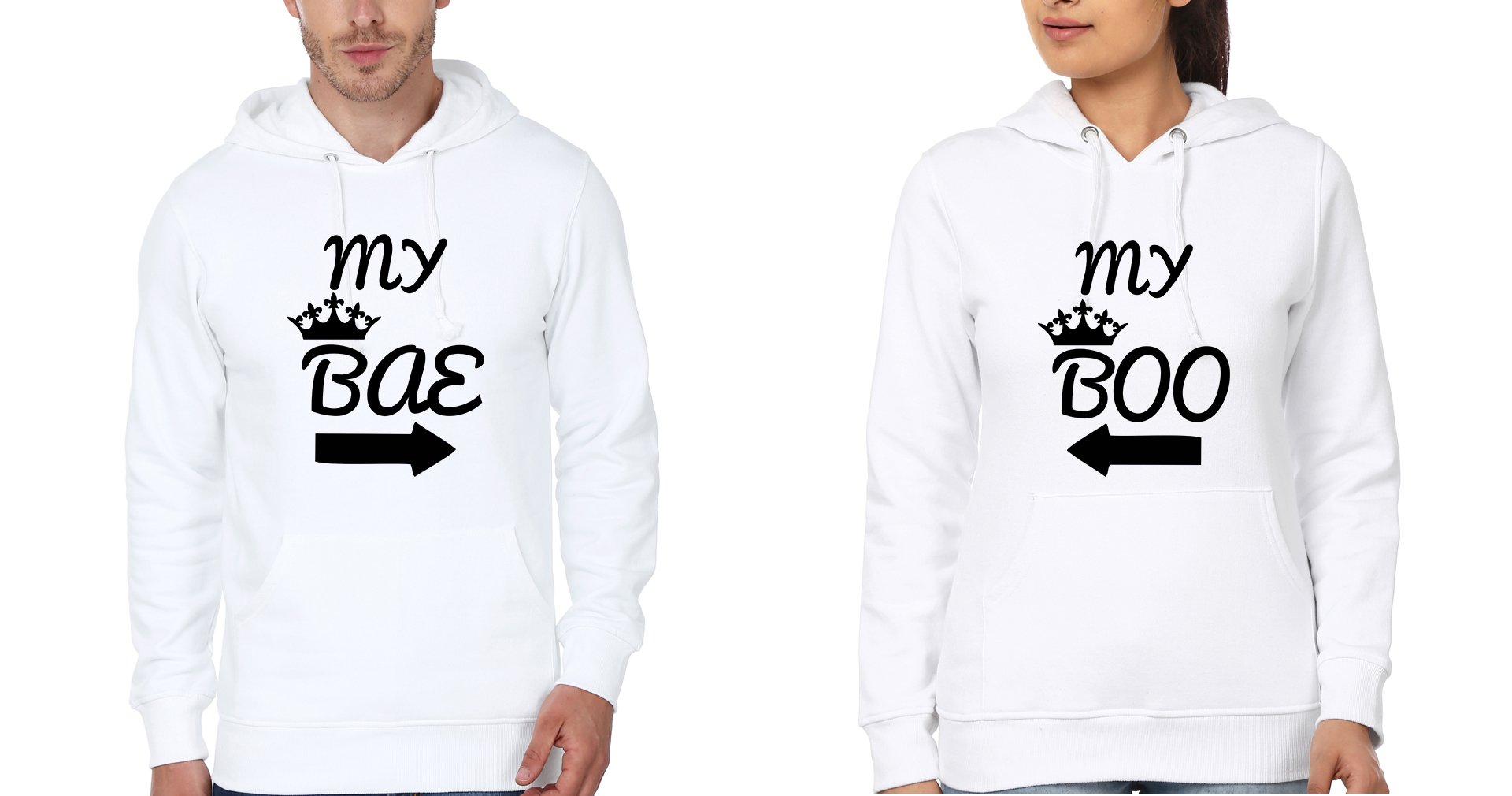 My BAE Couple Hoodie-FunkyTees