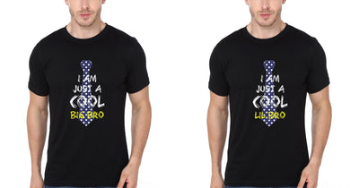 Cool Bro Brother-Brother Half Sleeves T-Shirts -FunkyTees