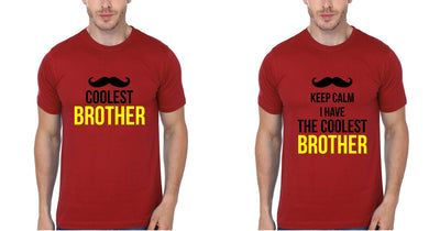 Coolest Brother-Brother Half Sleeves T-Shirts -FunkyTees