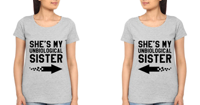 SISTER BFF Half Sleeves T-Shirts-FunkyTees