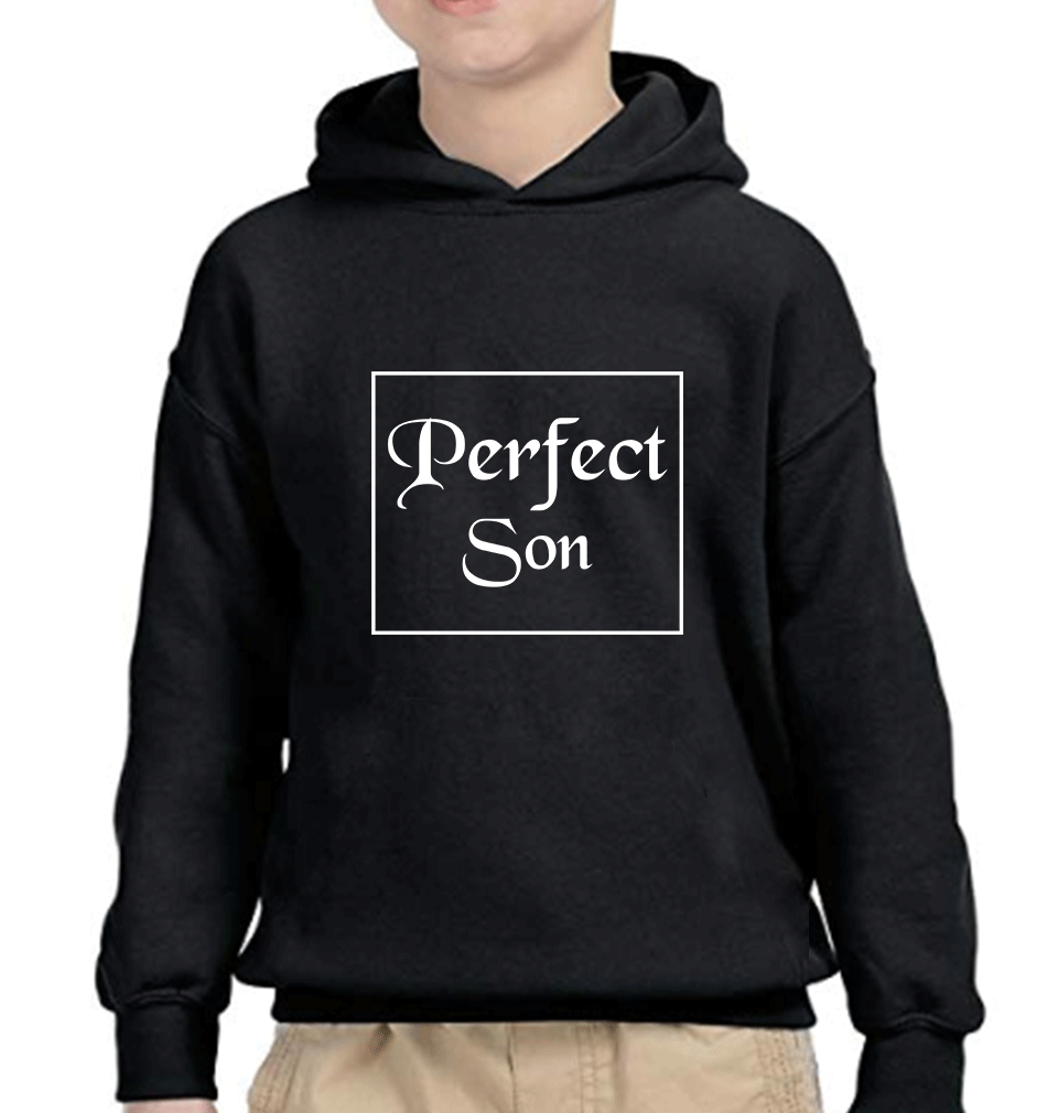 Perfect Mom Perfect Son Mother and Son Matching Hoodies- FunkyTeesClub