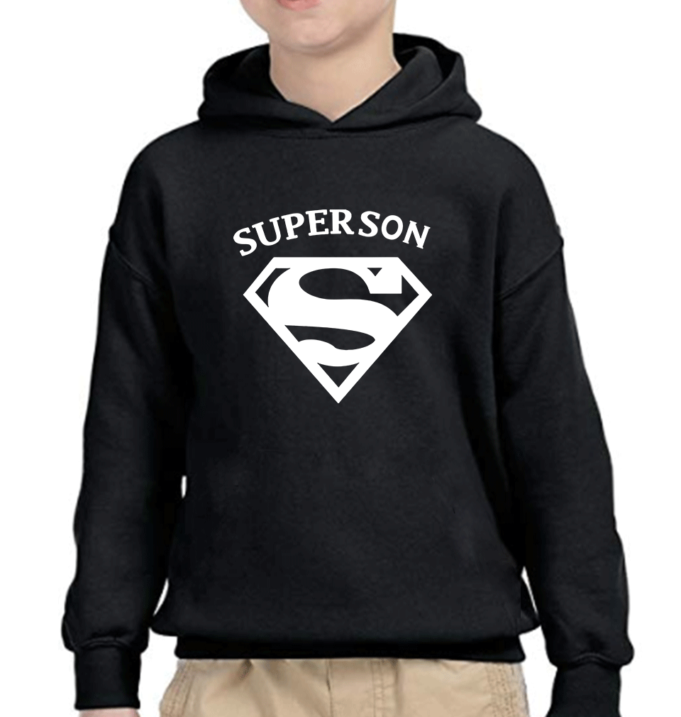 Super Son Super Dad Father and Son Matching Hoodies- FunkyTeesClub