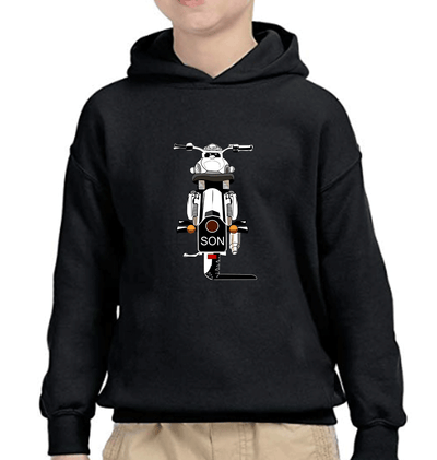 Dad Son Bullet Father and Son Matching Hoodies- FunkyTeesClub