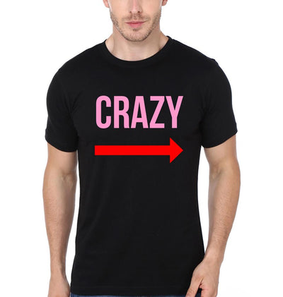 Crazy BFF Half Sleeves T-Shirts-FunkyTees