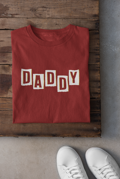 Daddy Father and Son Red Matching T-Shirt- FunkyTeesClub