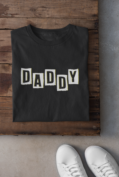 Daddy Father and Daughter Black Matching T-Shirt- FunkyTeesClub