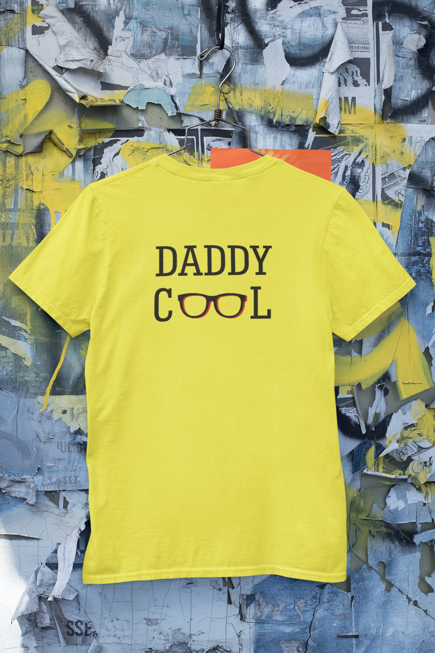Daddy Cool Father and Son Yellow Matching T-Shirt- FunkyTeesClub
