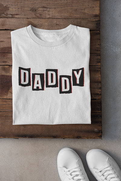 Daddy Father and Daughter White Matching T-Shirt- FunkyTeesClub