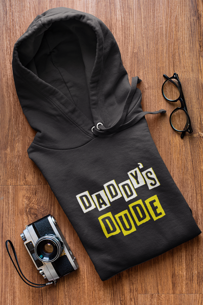 Daddy Father and Son Black Matching Hoodies- FunkyTeesClub