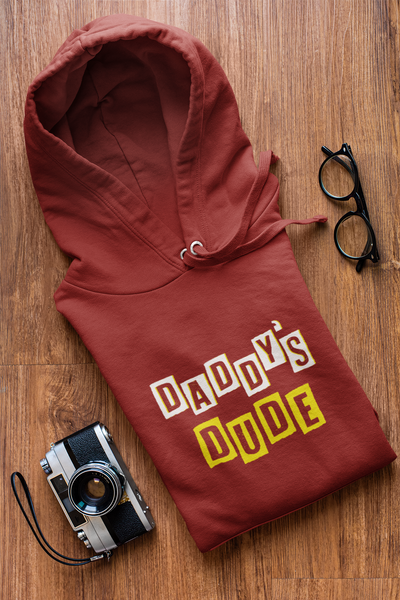 Daddy Father and Son Red Matching Hoodies- FunkyTeesClub