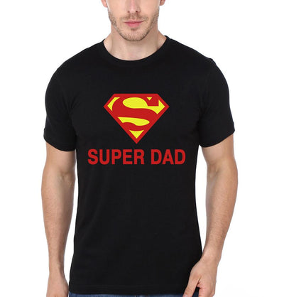Superman Dad Superman Kid Father and Daughter Matching T-Shirt- FunkyTeesClub