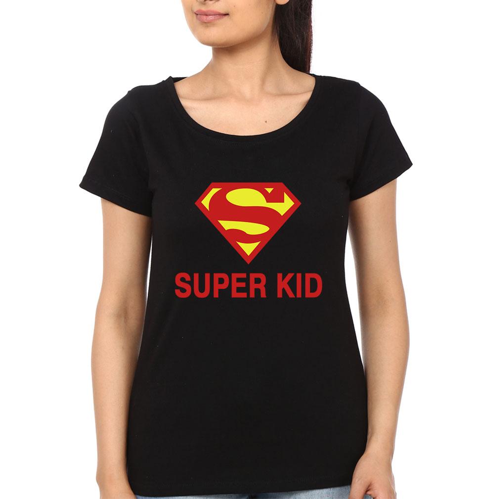 Superman Dad Superman Kid Father and Daughter Matching T-Shirt- FunkyTeesClub