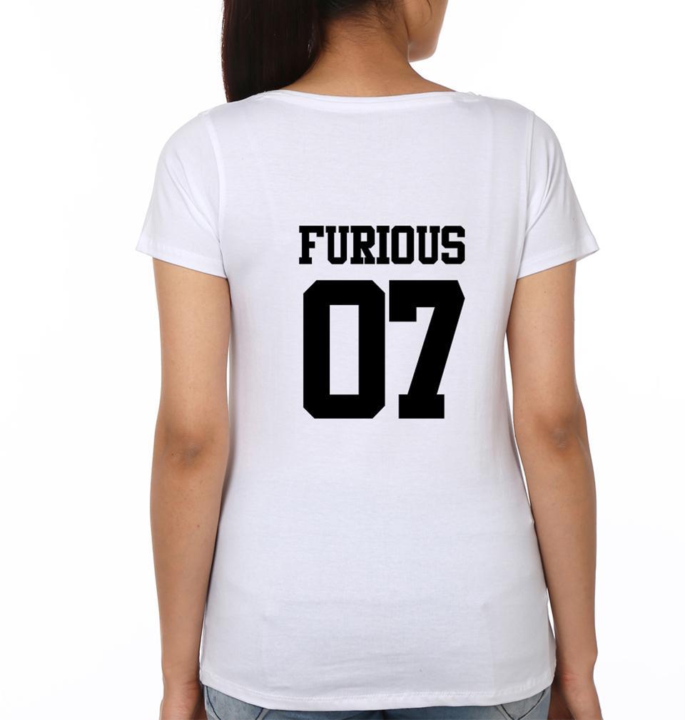 FAST FURIOUS Couple Half Sleeves T-Shirts -FunkyTees