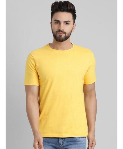 Maroon Yellow Grey Combo Half Sleeve T-Shirts [Pack of 3]-FunkyTeesClub