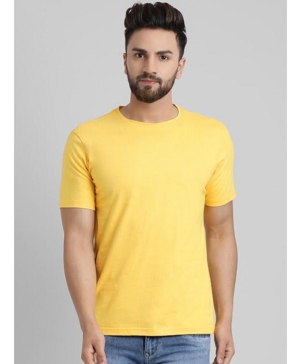 Maroon Yellow Grey Combo Half Sleeve T-Shirts [Pack of 3]-FunkyTeesClub