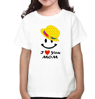 I Love You Mom I Love You Kid Mother and Daughter Matching T-Shirt- FunkyTeesClub