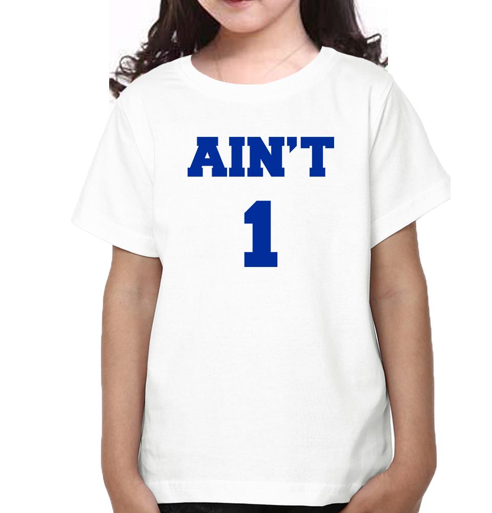 Problems 99 &  Ain't 01 Father and Daughter Matching T-Shirt- FunkyTeesClub