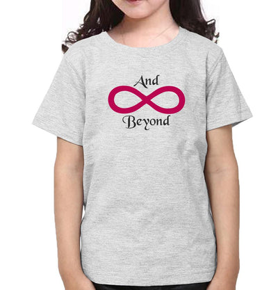 I Love You To Infinity And Beyond Mother and Daughter Matching T-Shirt- FunkyTeesClub