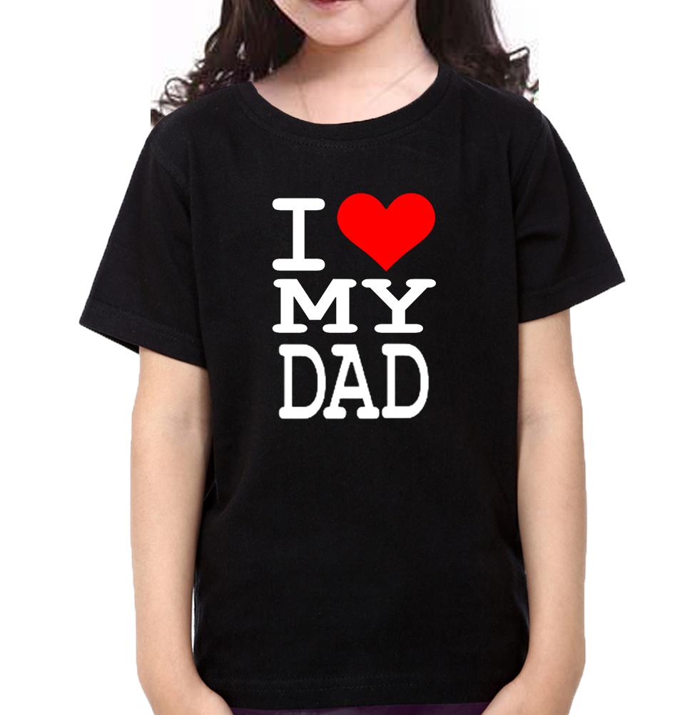 I Love My Dad I Love My Daughter Father and Daughter Matching T-Shirt- FunkyTeesClub
