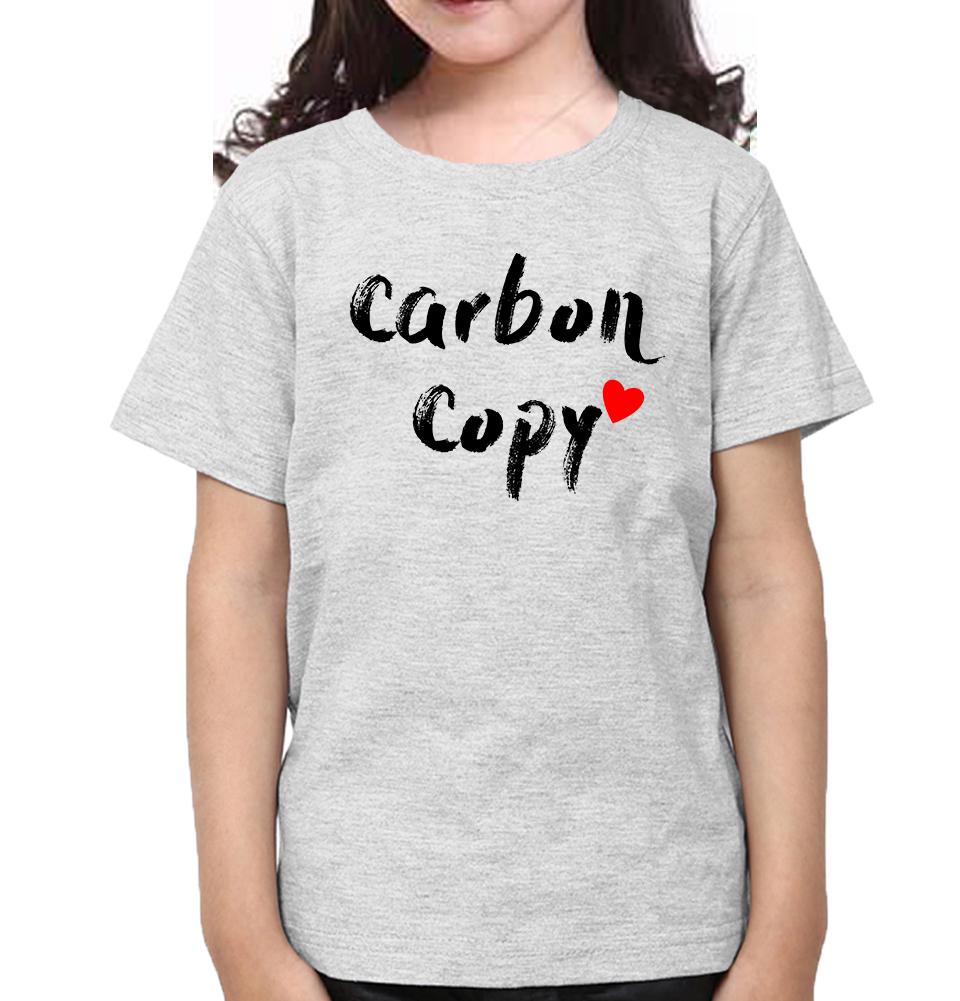 Original & Carbon Copy Father and Daughter Matching T-Shirt- FunkyTeesClub