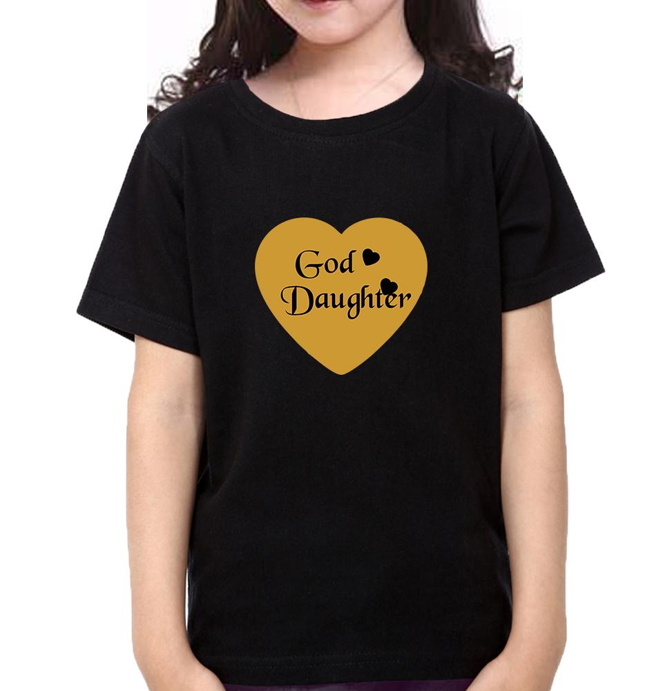 God Father God Daughter Father and Daughter Matching T-Shirt- FunkyTeesClub