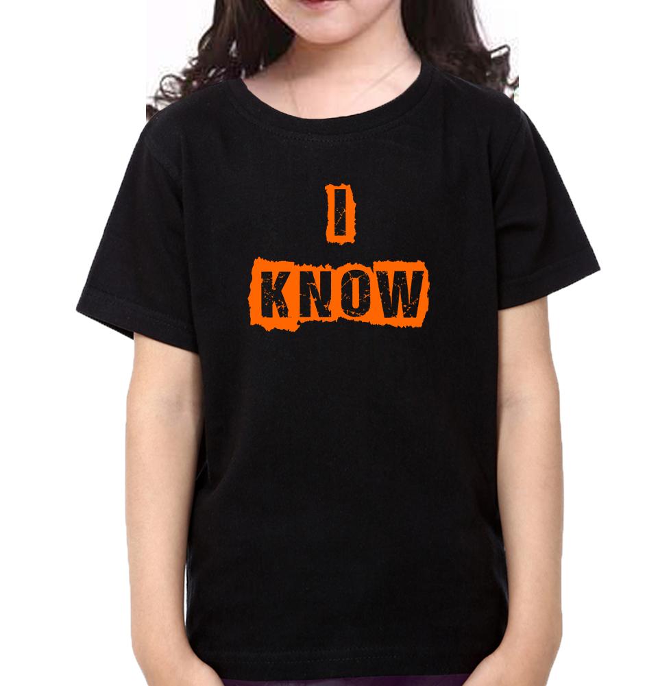 Iam Your Father & I Know Father and Daughter Matching T-Shirt- FunkyTeesClub