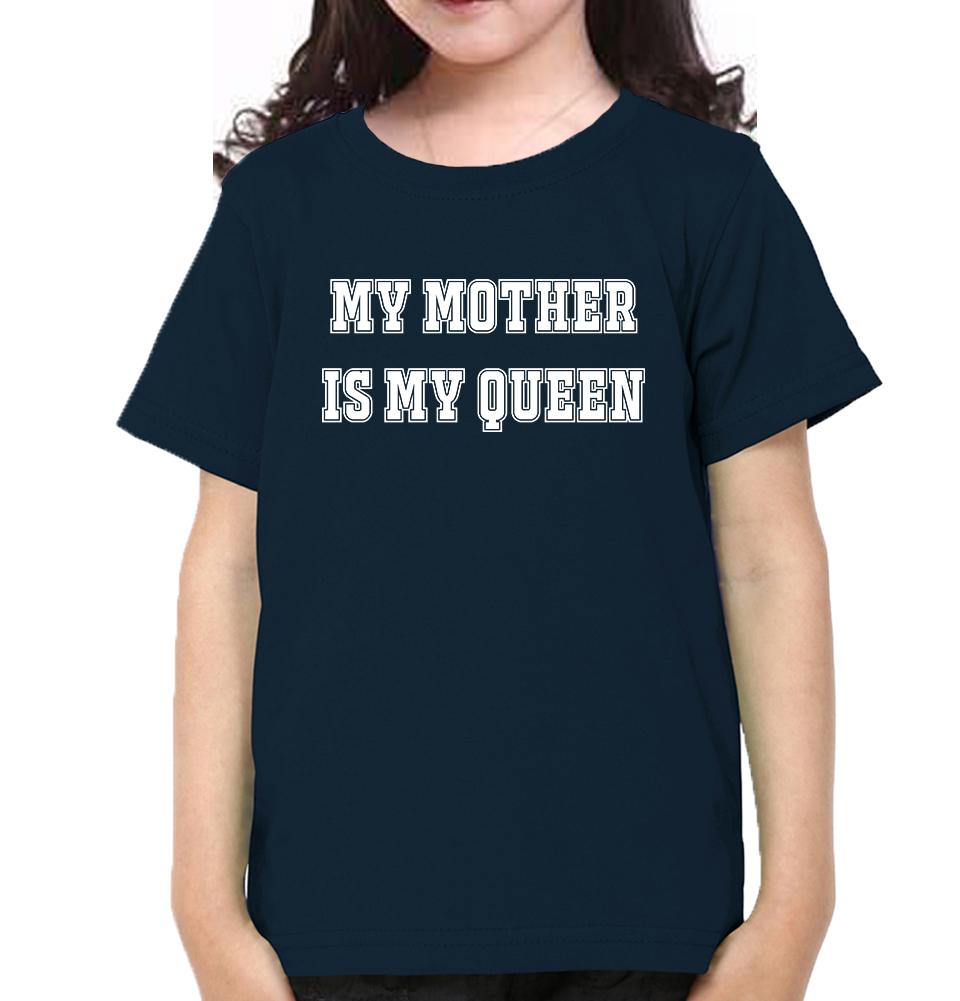 My Daughter Is My Princess My Mother Is My Queen Mother and Daughter Matching T-Shirt- FunkyTeesClub
