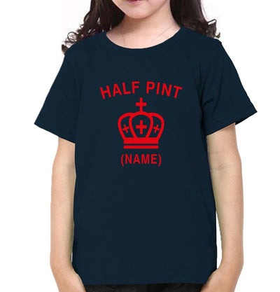 Pint Father and Daughter Matching T-Shirt- FunkyTeesClub