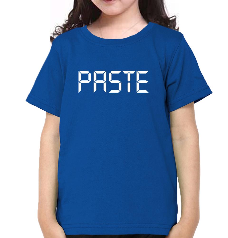 Copy Paste Father and Daughter Matching T-Shirt- FunkyTeesClub