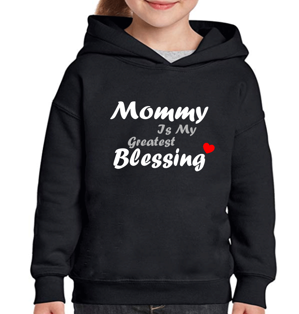 My Greatest Blessings Call Me Mommy Mother and Daughter Matching Hoodies- FunkyTeesClub